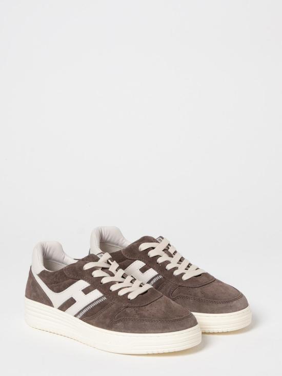 25FW 호간 스니커즈 HXM6300EU54UHO 32TQ Brown - HOGAN
