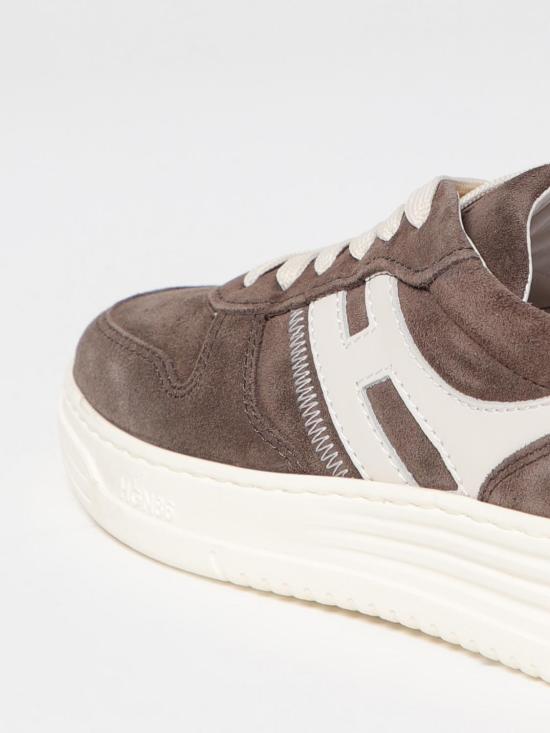 25FW 호간 스니커즈 HXM6300EU54UHO 32TQ Brown - HOGAN
