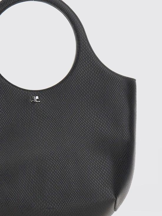 25FW 쿠레쥬 토트백 325GSA116CV0045 9999 Black - COURREGES