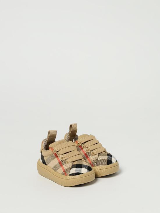 25FW [키즈] 버버리 스니커즈 8108439 Sand - BURBERRY