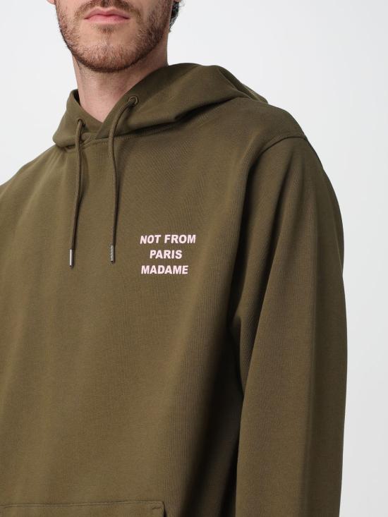 25FW 드롤드무슈 긴팔 티셔츠 HO162CO127 KK Kaki - DROLE DE MONSIEUR