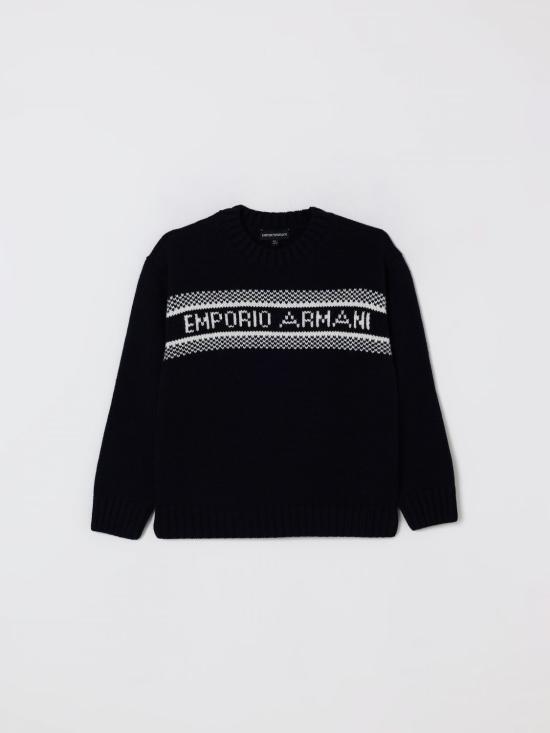 25FW [키즈] 엠포리오 아르마니 풀오버 EB000807AF17072 MB038 Blue