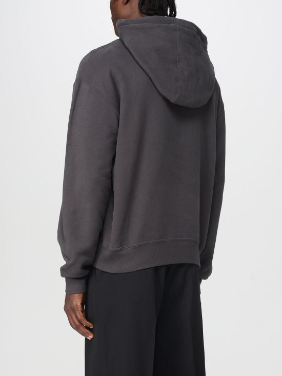 25FW 생로랑 그리 폰세 후드 818538Y36SW 1467 Charcoal - SAINT LAURENT