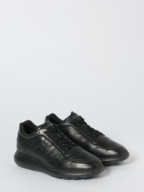 25FW 호간 스니커즈 HXM3710CP50LE9 B999 Black - HOGAN