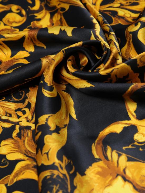 25FW 베르사체 머플러/스카프 79HA7H02ZG402 G89 Black - VERSACE