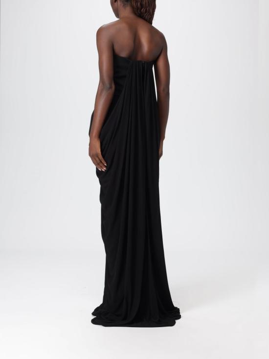 25FW 스텔라 맥카트니 롱 원피스 6A06113GU301 1000 Black - STELLA MCCARTNEY