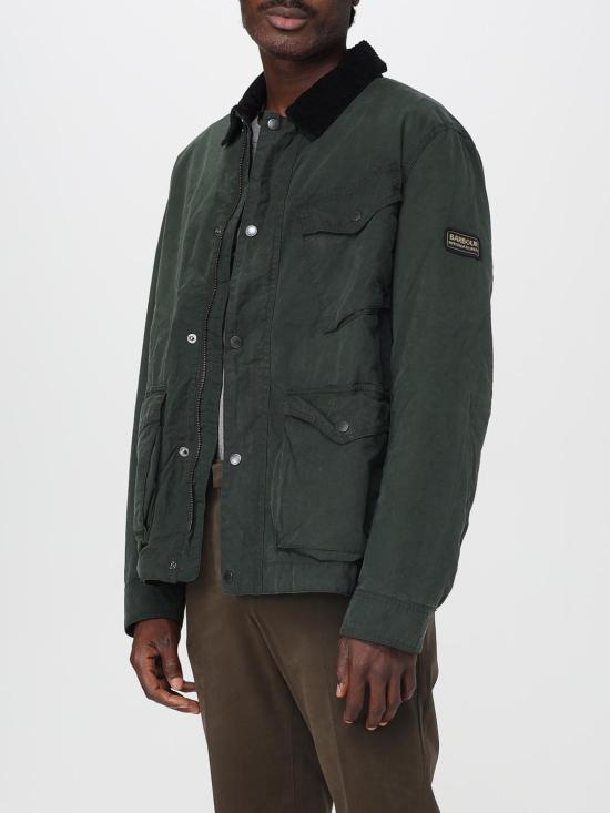 25FW 바버 드리프터 왁스 자켓 MWX2505 SG51 Green - BARBOUR