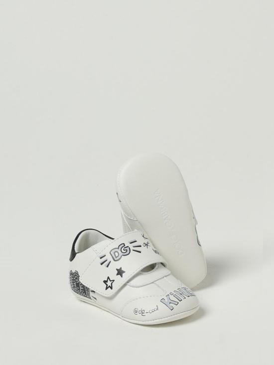 25FW [키즈] 돌체앤가바나 스니커즈 DK0117AS827 HWF57 White - DOLCE & GABBANA