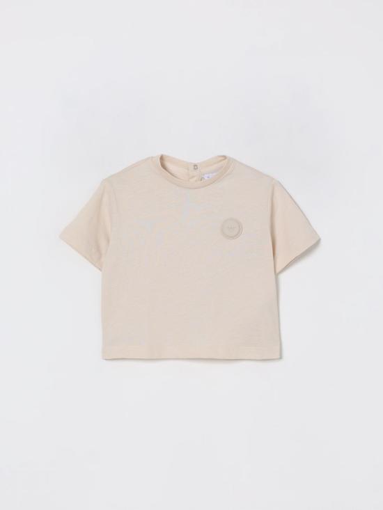 25FW [키즈] 엠포리오 아르마니 티셔츠 EB000797AF17536 U1156 Ivory