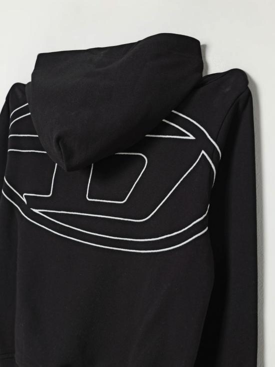 25FW [키즈] 디젤 풀오버 J022750GYCJ K900 Black - DIESEL