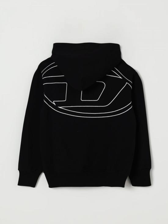 25FW [키즈] 디젤 풀오버 J022750GYCJ K900 Black - DIESEL