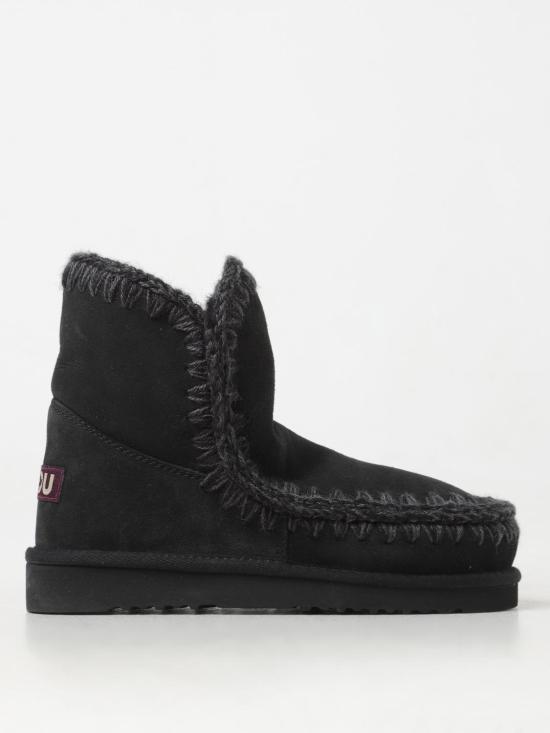 25FW 모우 뮬/슬리퍼 FW101001A BKBK Black