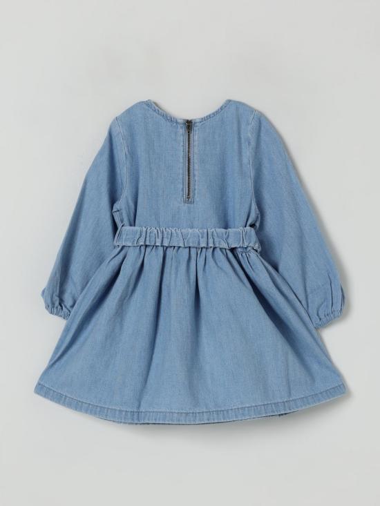 25FW [키즈] 스텔라 맥카트니 원피스 TX1A70Z0522 606 Gnawed Blue - STELLA MCCARTNEY