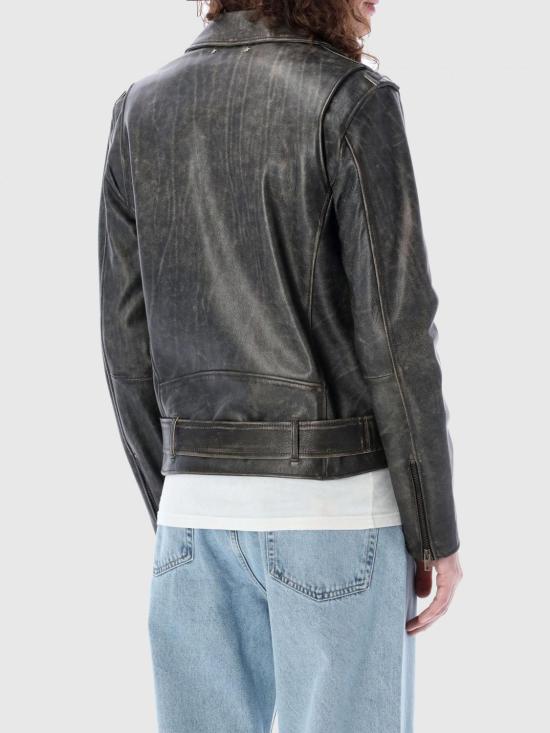 25FW 골든구스 바이커 자켓 GMP00297P00064790100 Black - GOLDEN GOOSE