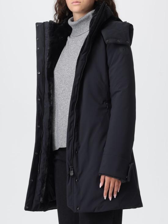 25FW 세이브더덕 코트 P42800WSMEG21 10000 Black - SAVE THE DUCK