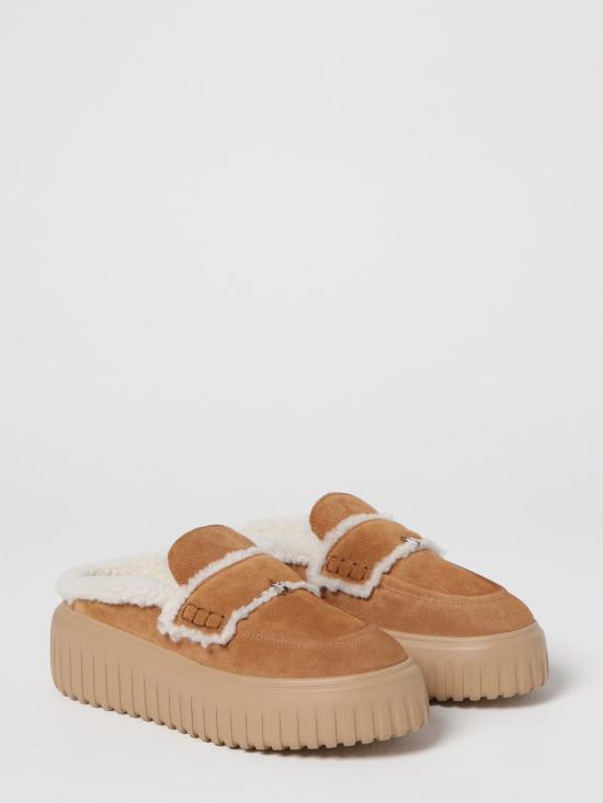25FW 호간 뮬/슬리퍼 HXW6450FX30BTM S410 Beige - HOGAN