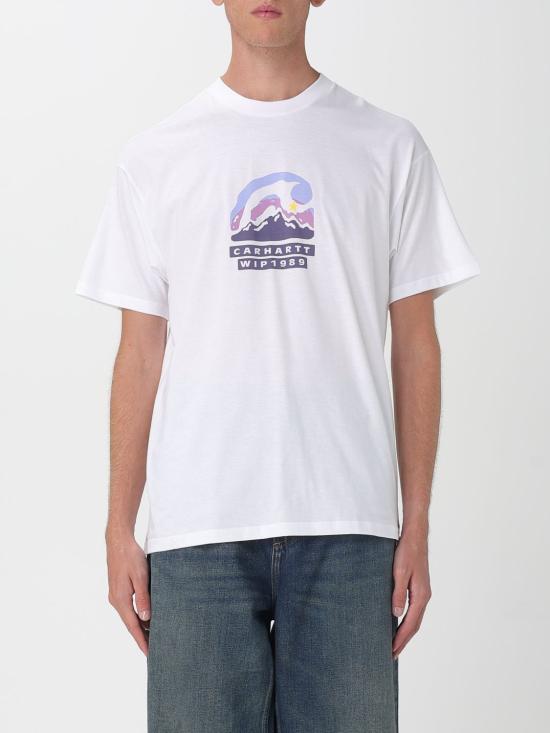 25FW 칼하트 WIP 반팔 티셔츠 I035488 02XX White