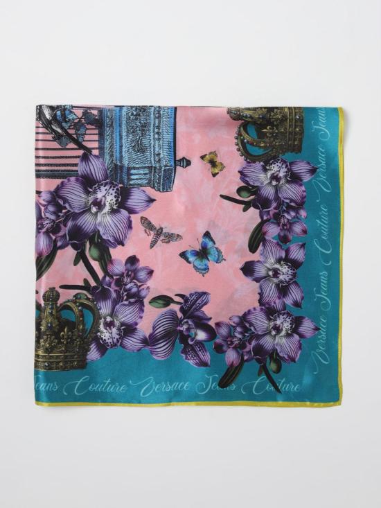 25FW 베르사체 머플러/스카프 79HA7H01ZG404 U58 Gnawed Blue