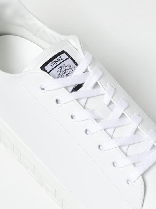 25FW 베르사체 뮬/슬리퍼 10144601A09608 1W010 White - VERSACE