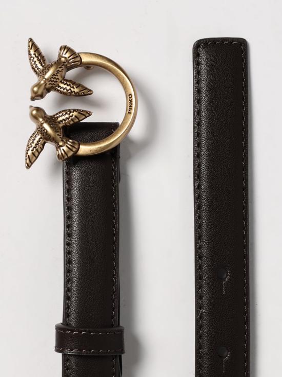 25FW 핑코 레귤러 벨트 100143A0F1 M32Q Brown - PINKO