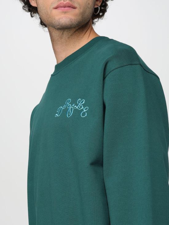 25FW 드롤드무슈 긴팔 티셔츠 HSW169CO127 DGN Green - DROLE DE MONSIEUR