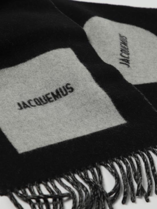 25FW 자크뮈스 머플러/스카프 ACU00579AOT4044 090 Black - JACQUEMUS