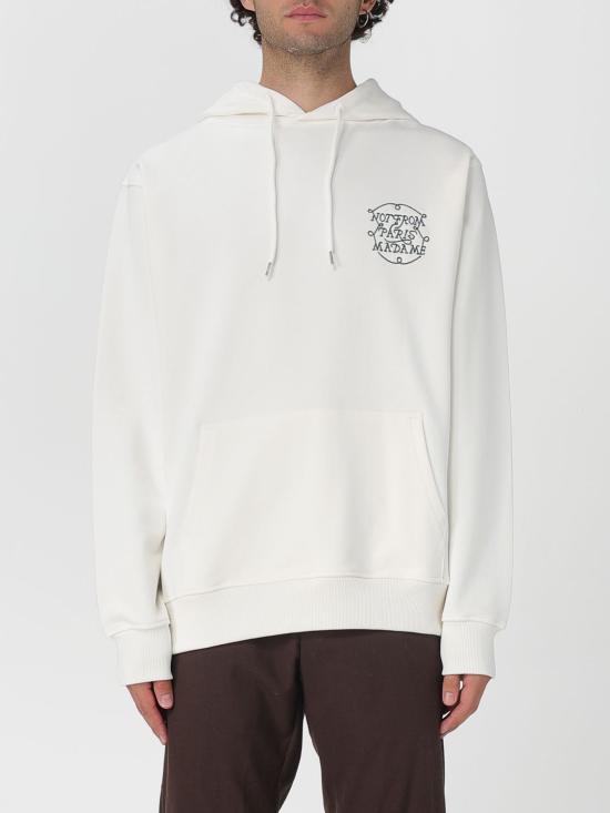 25FW 드롤드무슈 긴팔 티셔츠 HHO183CO127 OW White