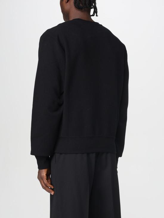 26SS 생로랑 CASSANDRE, 캐산드르 크루넥 스웨트셔츠 820127Y36SW 1000 Black - SAINT LAURENT