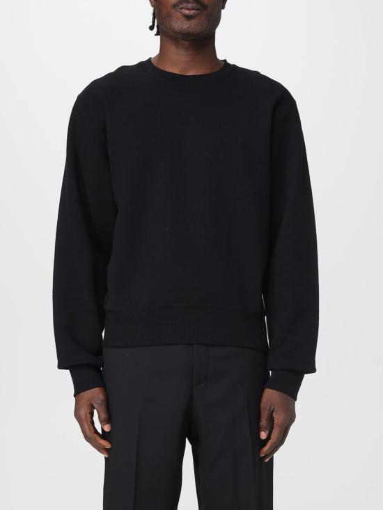 26SS 생로랑 CASSANDRE, 캐산드르 크루넥 스웨트셔츠 820127Y36SW 1000 Black