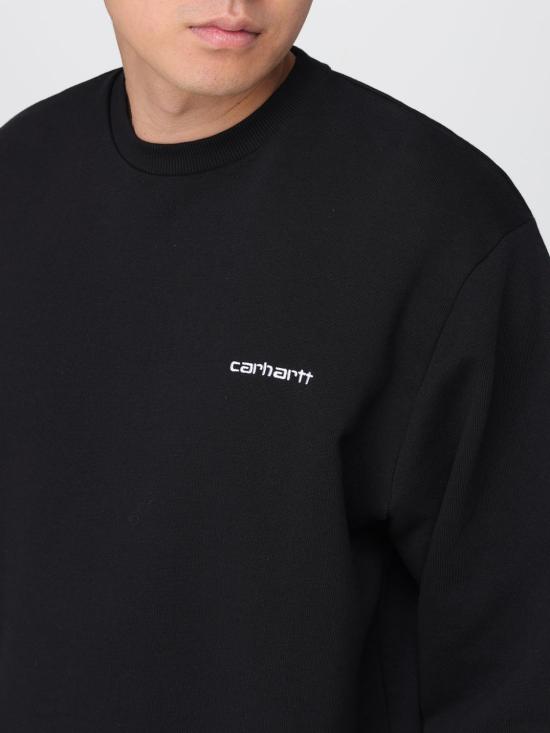 25FW 칼하트 WIP 긴팔 티셔츠 I034496 0D2XX Black - CARHARTT WIP