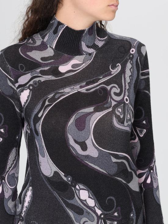 25FW 푸찌 스웨터 5UKM73 M73 Black - PUCCI