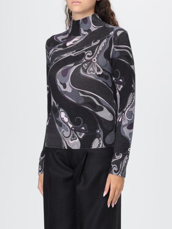 25FW 푸찌 스웨터 5UKM73 M73 Black - PUCCI