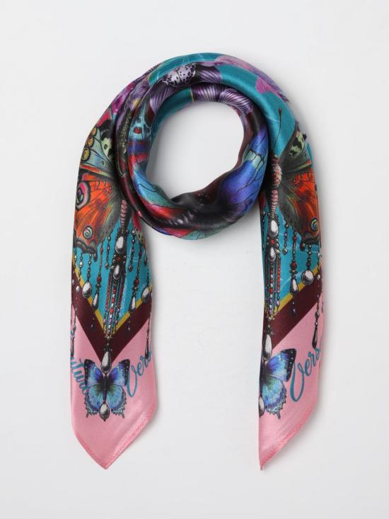 25FW 베르사체 머플러/스카프 79HA7H01ZG405 U56 Pink - VERSACE