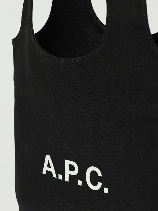 25FW 아페쎄 니논 스몰 토트백 COZZSM61861 LZZ Black - A.P.C.