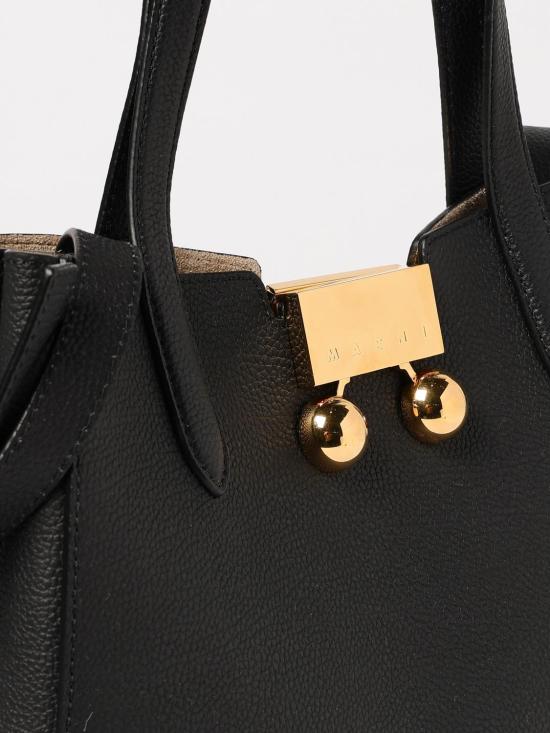 26SS 마르니 숄더백 BMMP0150U0P8185 00N99 Black - MARNI