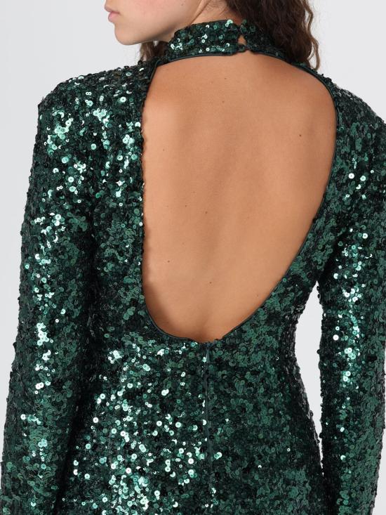 25FW 핑코 롱 원피스 105544A2Q4 V88 Green - PINKO