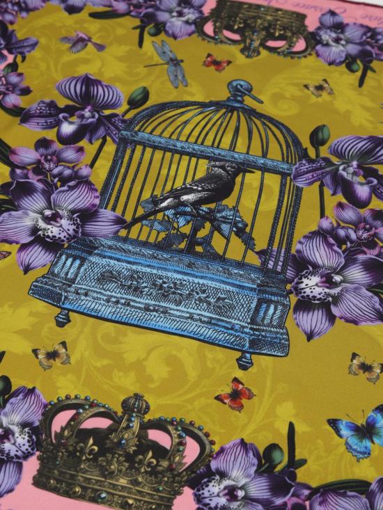 25FW 베르사체 머플러/스카프 79HA7H01ZG404 U57 Pink - VERSACE