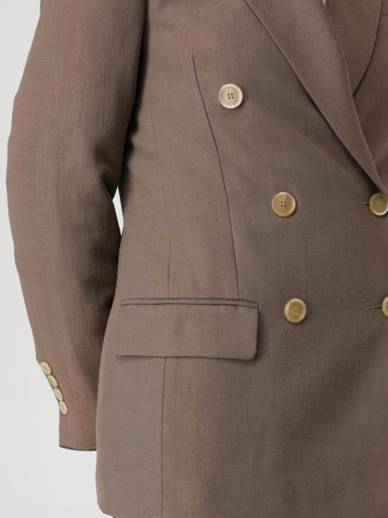 25FW 브루넬로 쿠치넬리 수트 자켓 MH1267040 C2925 Cocoa - BRUNELLO CUCINELLI