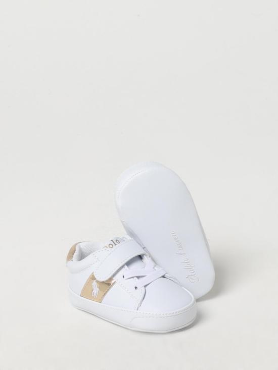 25SS [키즈] 폴로 랄프로렌 스니커즈 RL02498101 White - POLO RALPH LAUREN