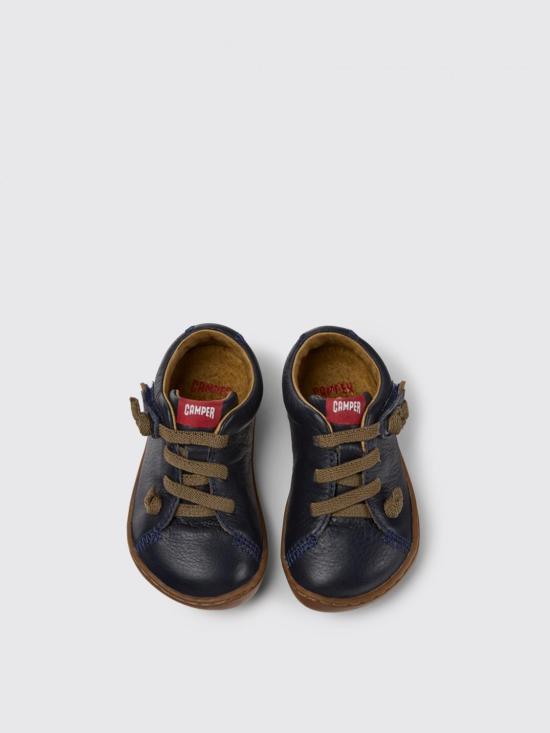 25FW [키즈] 캠퍼 스니커즈 80212 077 PEU 0 Blue - CAMPER