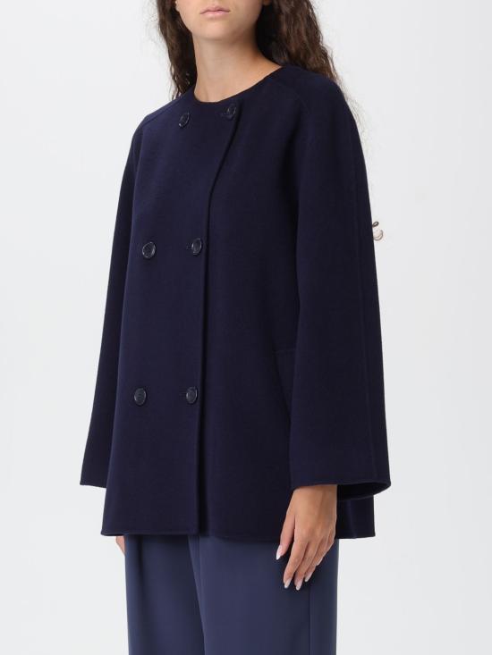 25FW 엠포리오 아르마니 코트 EW001383AF10207 UB115 Navy - EMPORIO ARMANI