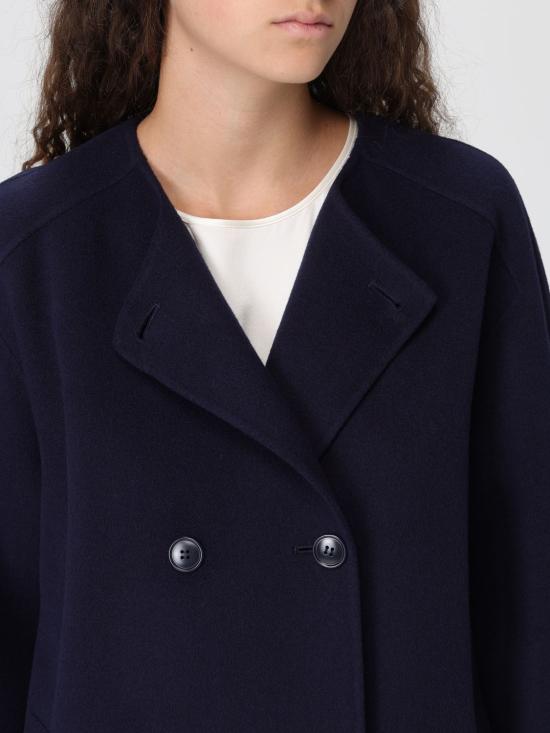 25FW 엠포리오 아르마니 코트 EW001383AF10207 UB115 Navy - EMPORIO ARMANI