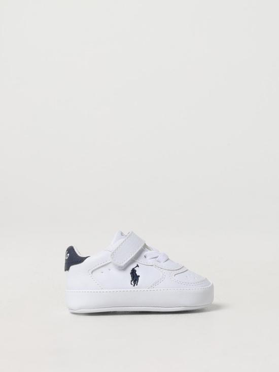 25SS [키즈] 폴로 랄프로렌 스니커즈 RL02367103 White