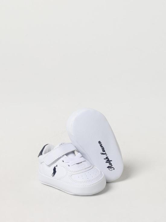 25SS [키즈] 폴로 랄프로렌 스니커즈 RL02367103 White - POLO RALPH LAUREN