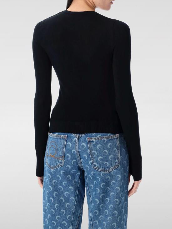 25SS 마린세르 스웨터 WTK014ACKNI0511 BK99 Black - MARINE SERRE