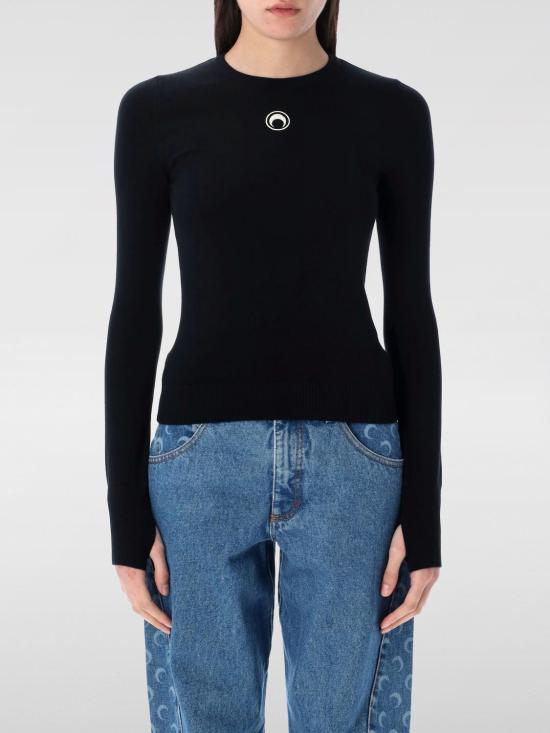 25SS 마린세르 스웨터 WTK014ACKNI0511 BK99 Black