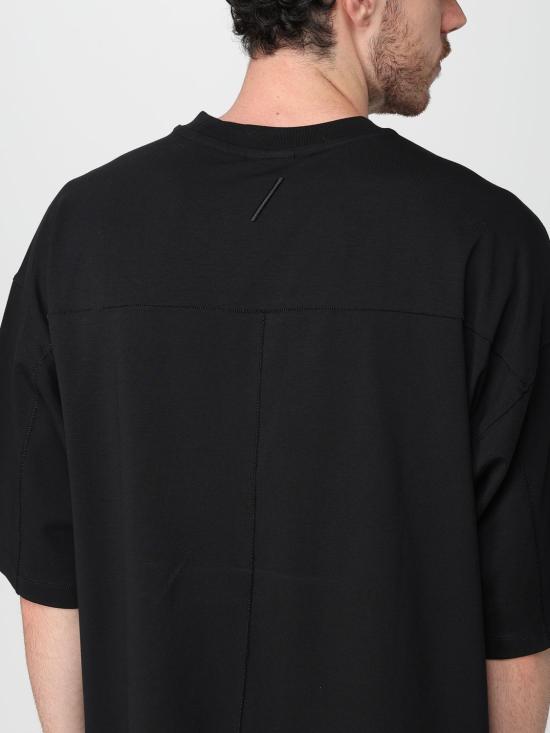 25FW 톰크롬 반팔 티셔츠 MTS882 Black - THOM KROM