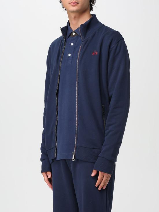 25FW 라 마티나 긴팔 티셔츠 MBF004FP564 07017 Blue - LA MARTINA