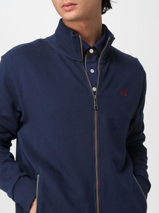 25FW 라 마티나 긴팔 티셔츠 MBF004FP564 07017 Blue - LA MARTINA