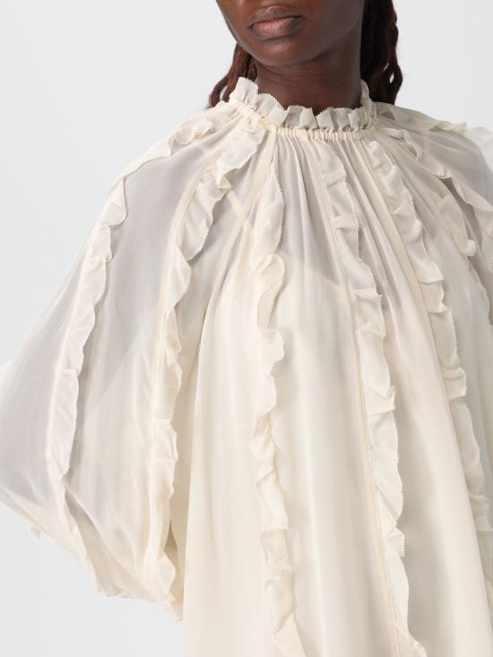 25FW 짐머만 탑 4030TF25R CRM Beige - ZIMMERMANN